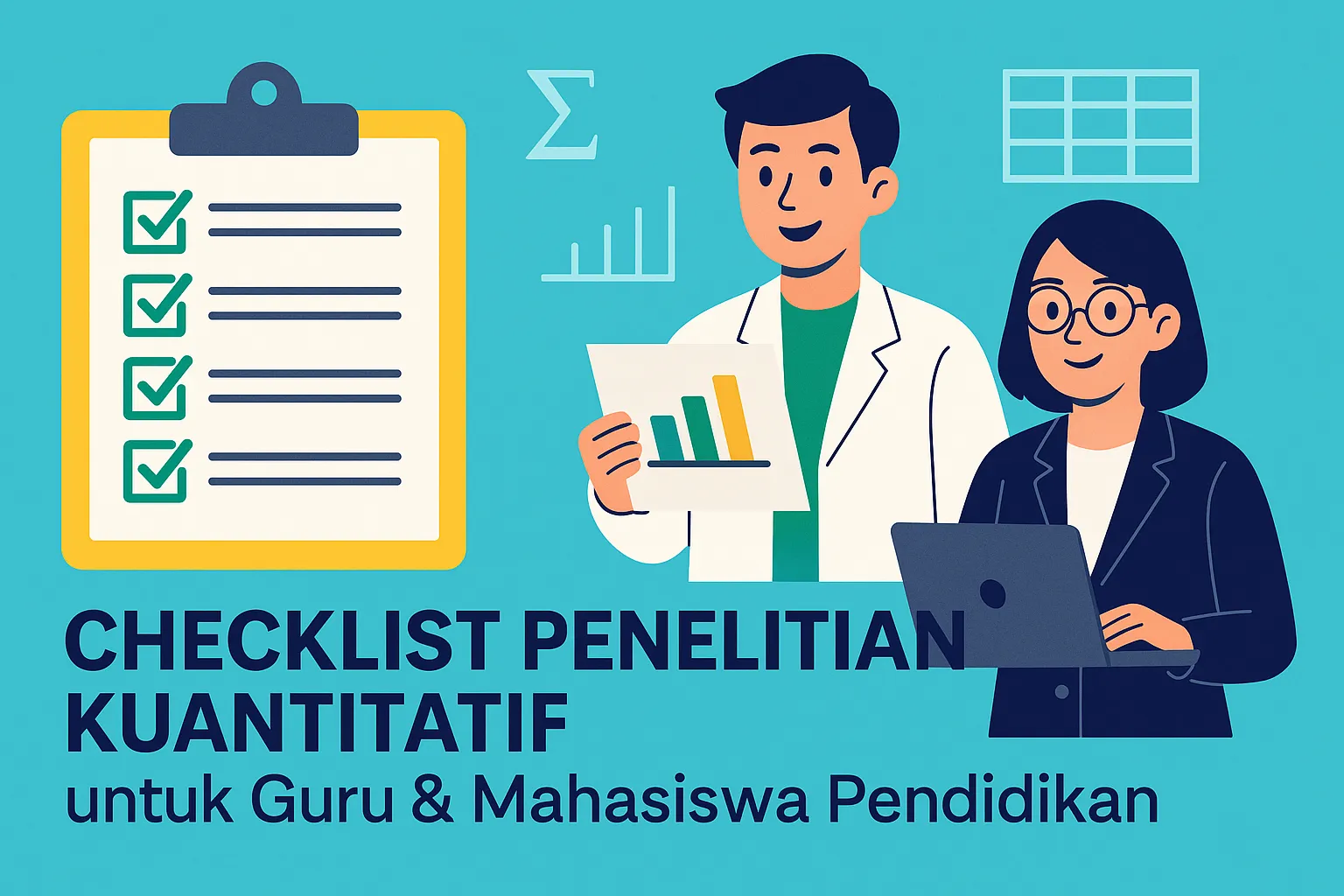 checklist penelitian kuantitatif
