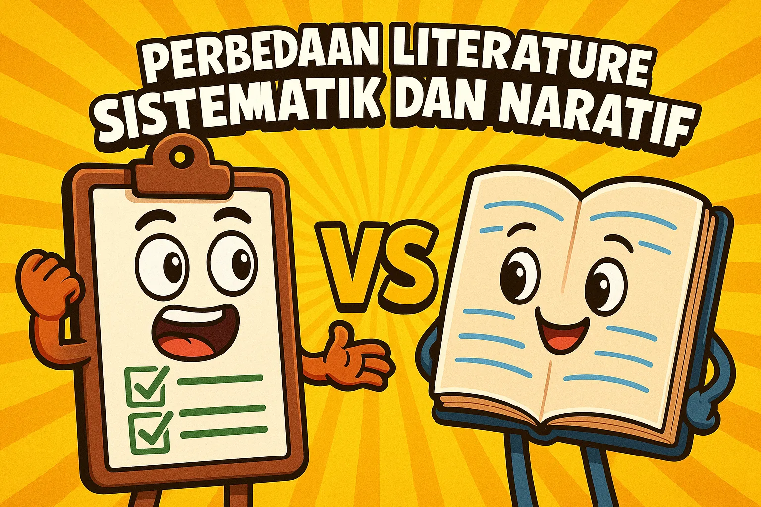 Perbedaan Literature Review Sistematik dan Naratif