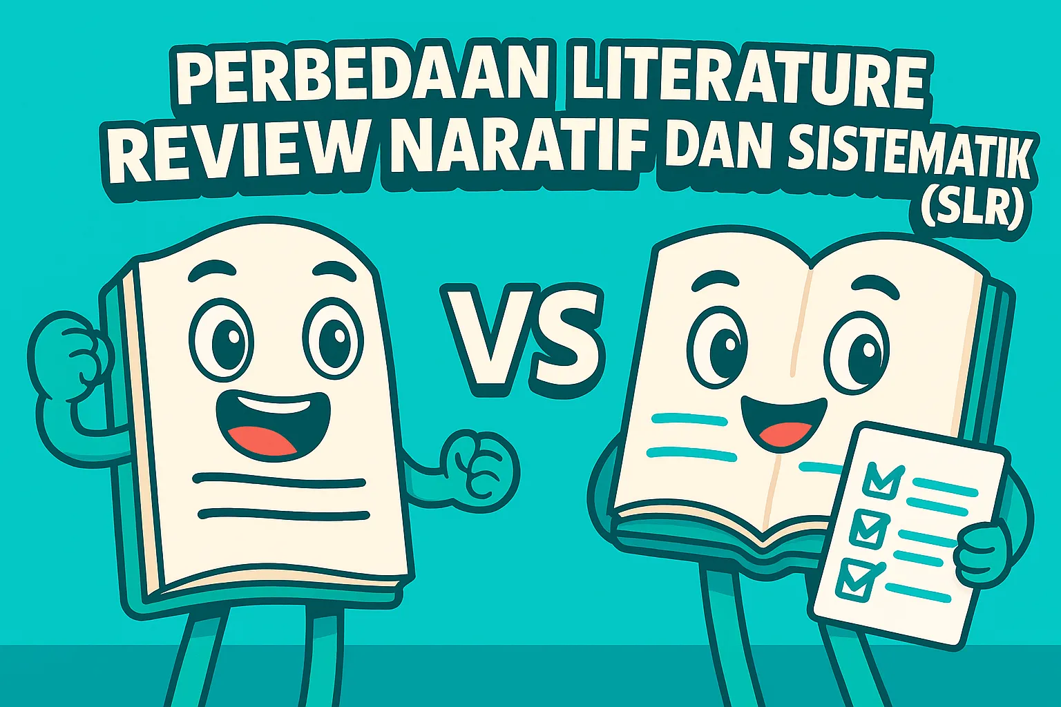 Perbedaan Literature Review Naratif dan Sistematik (SLR)