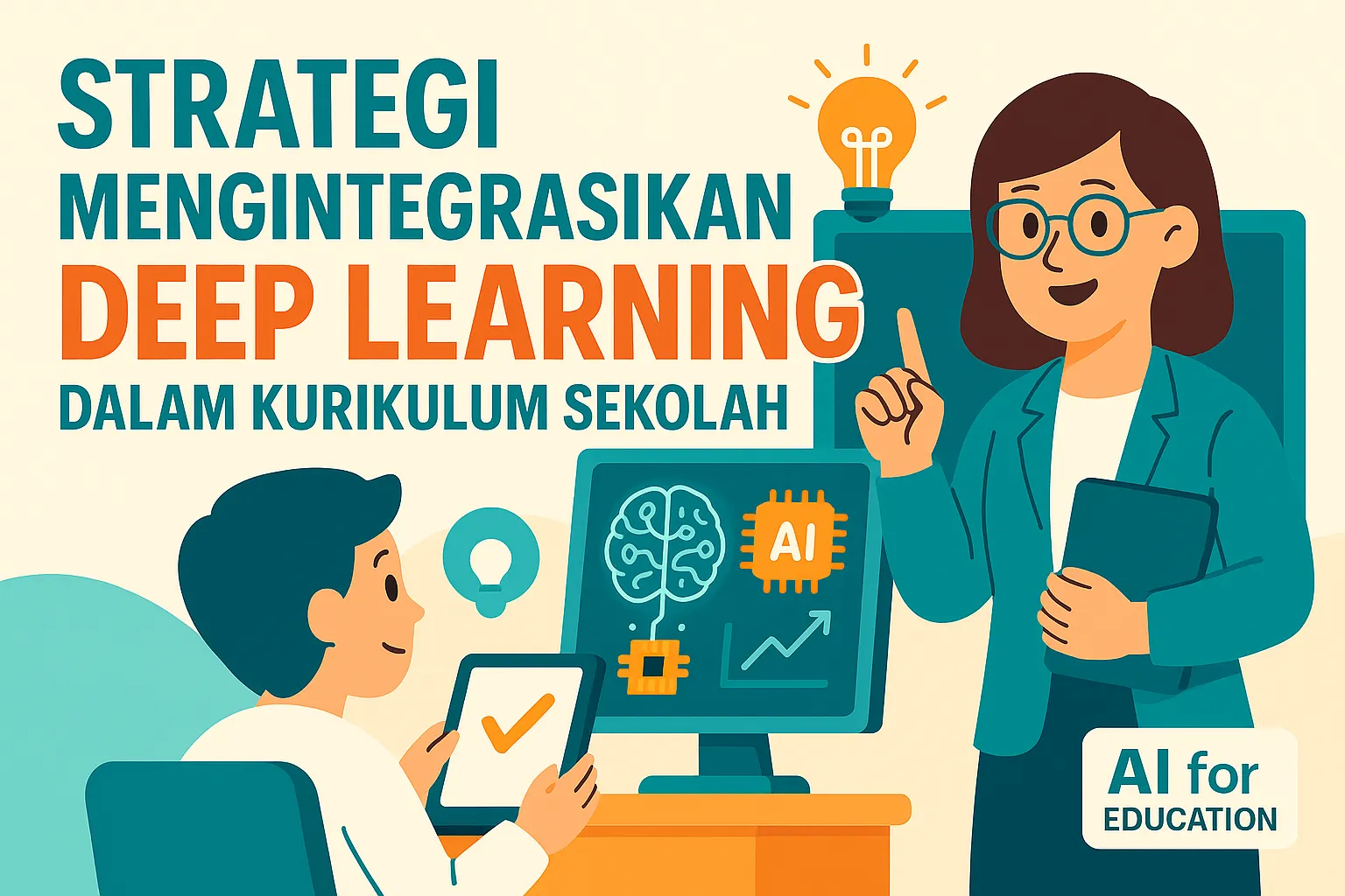 Strategi Mengintegrasikan Deep Learning dalam Kurikulum Sekolah