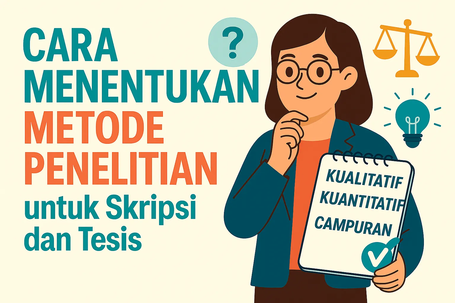 metode penelitian skripsi tesis